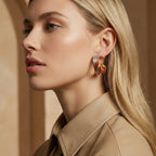 Twisted Flame Hoops